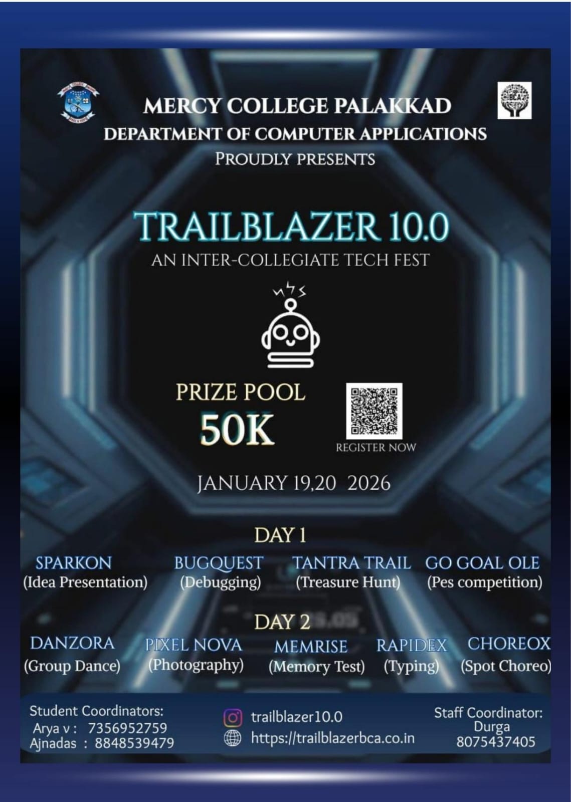 TRAILBLAZER 10.0 - AN INTER-COLLEGIATE TECH FEST